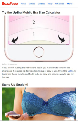 Upbra on Body Magazine